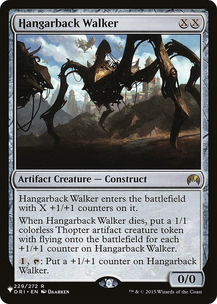 Image for Hangarback Walker (The List Reprints) (229/272) - Magic: The Gathering