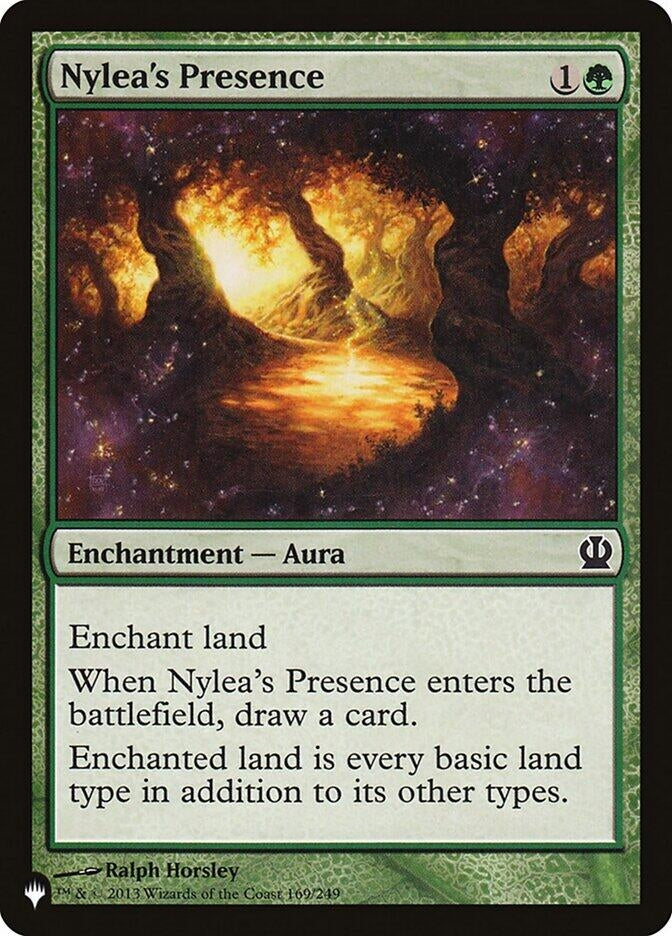 Image for Nylea's Presence (The List Reprints) (169/249) - Magic: The Gathering