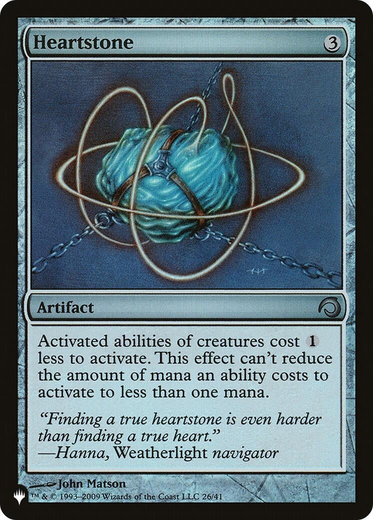 Image for Heartstone (H09) (The List Reprints) (26/41) - Magic: The Gathering