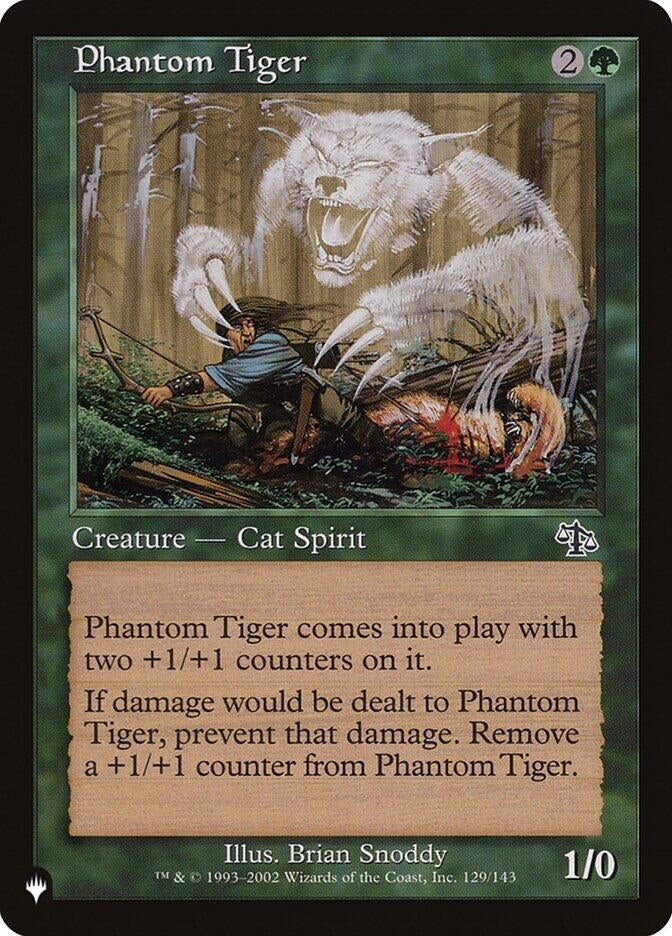 Image for Phantom Tiger (The List Reprints) (129/143) - Magic: The Gathering