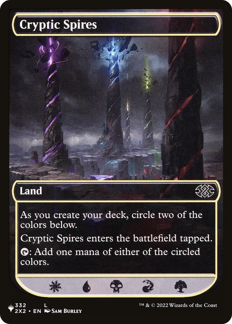 Image for Cryptic Spires (The List Reprints) (332/024) - Magic: The Gathering
