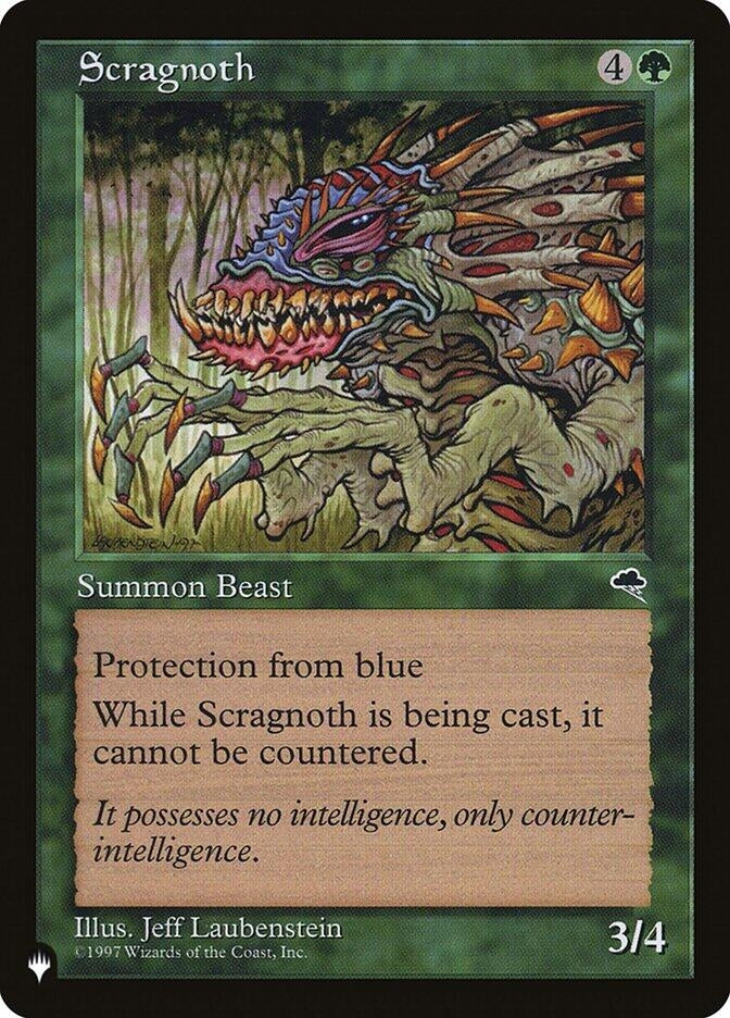 Image for Scragnoth (The List Reprints) - Magic: The Gathering