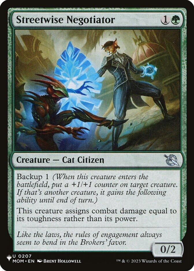 Image for Streetwise Negotiator (The List Reprints) (0207) - Magic: The Gathering