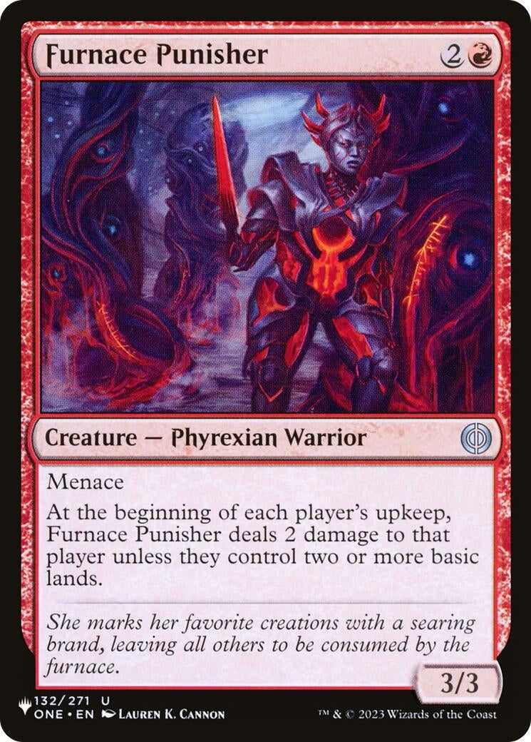 Image for Furnace Punisher (The List Reprints) (132/271) - Magic: The Gathering