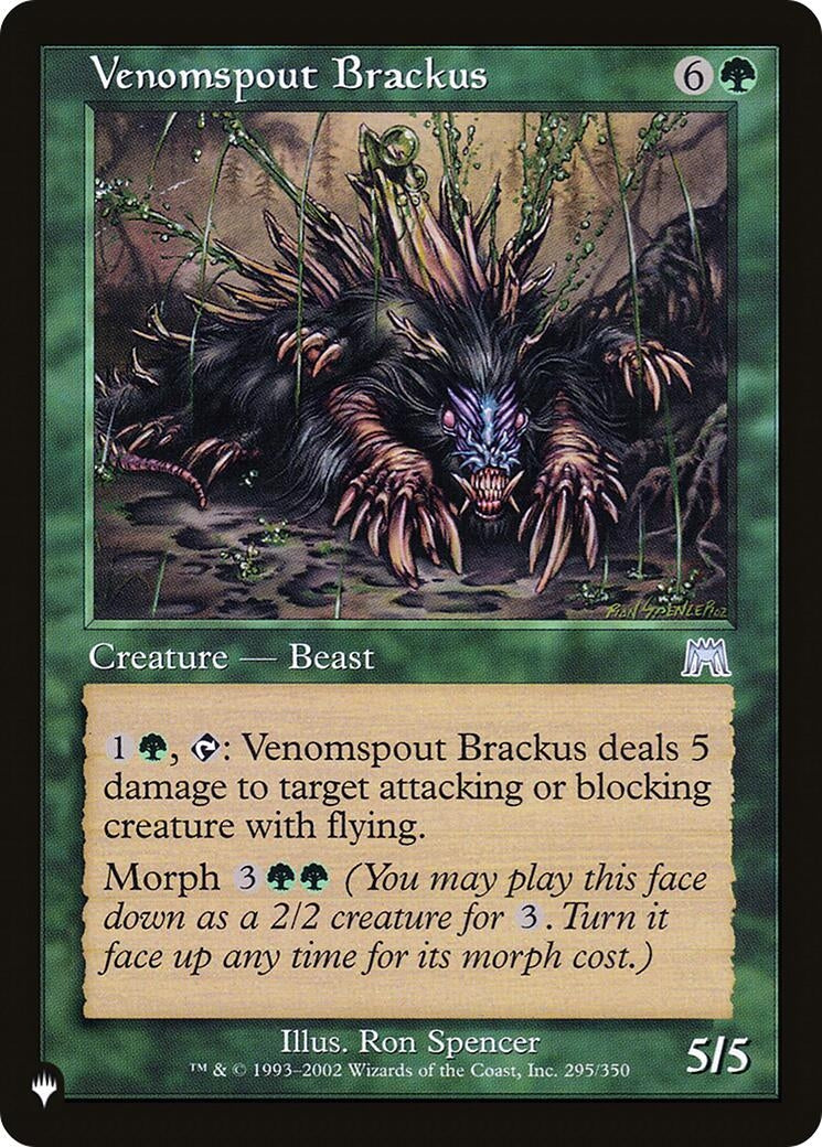 Image for Venomspout Brackus (The List Reprints) (295/350) - Magic: The Gathering