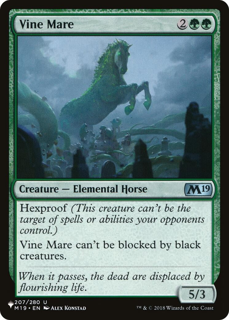 Image for Vine Mare (The List Reprints) (207/280) - Magic: The Gathering