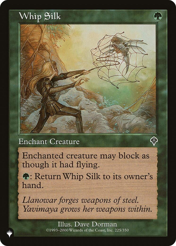 Image for Whip Silk (The List Reprints) (225/350) - Magic: The Gathering
