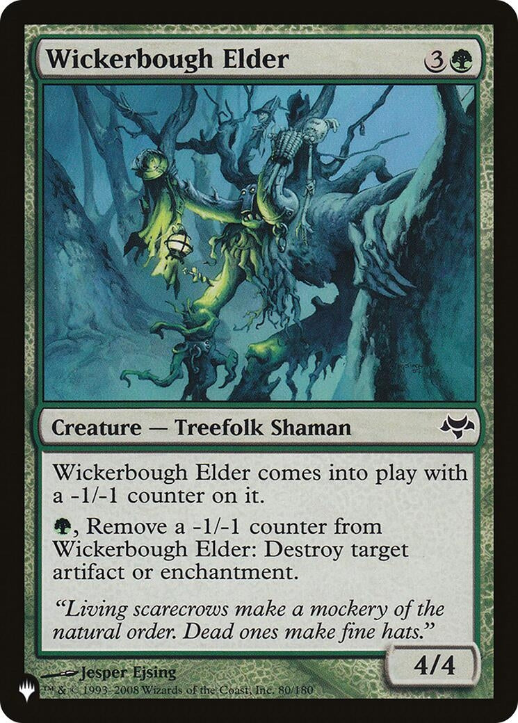Image for Wickerbough Elder (The List Reprints) (80/180) - Magic: The Gathering