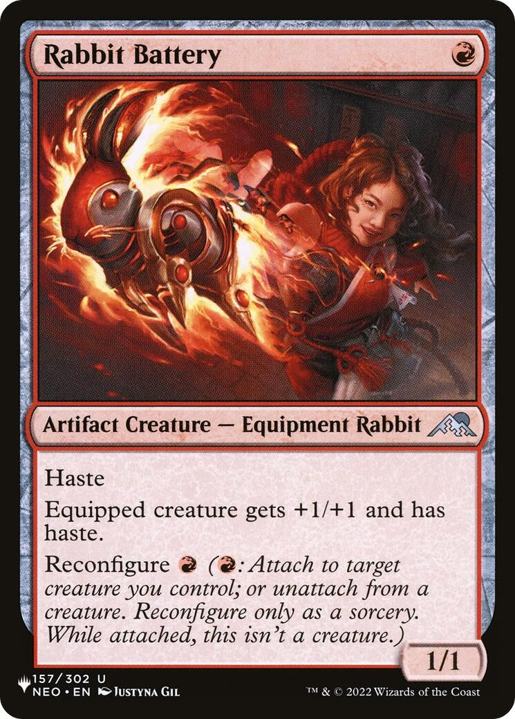 Image for Rabbit Battery (The List Reprints) (157/302) - Magic: The Gathering