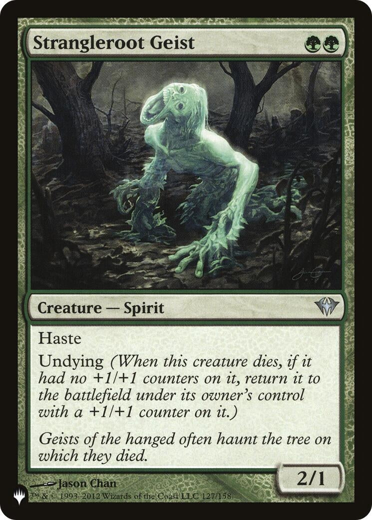 Image for Strangleroot Geist (DKA) (The List Reprints) (127/158) - Magic: The Gathering