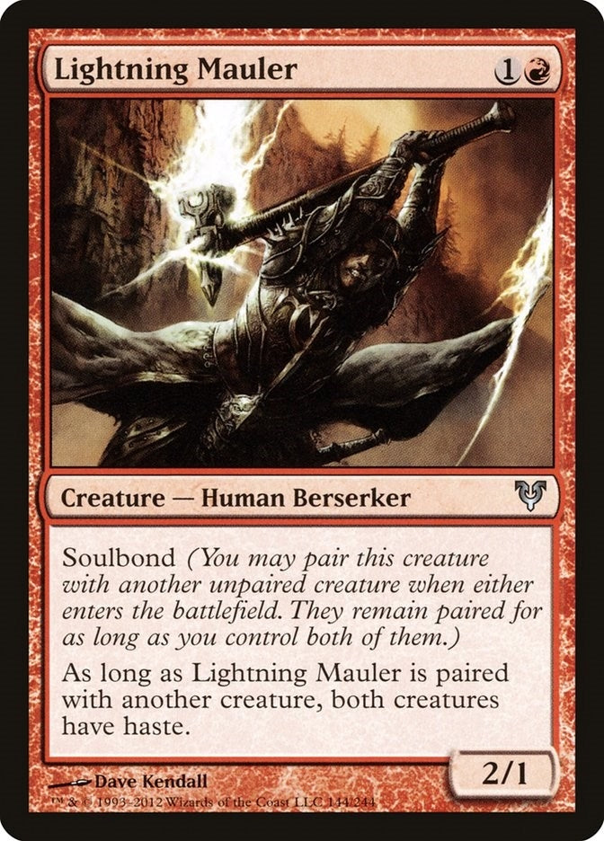 Image for Lightning Mauler (Avacyn Restored) (144) - Magic: The Gathering