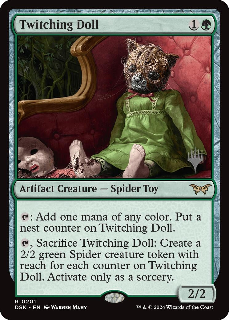 Image for Twitching Doll (Promo Pack: Duskmourn: House of Horror) (201) - Magic: The Gathering