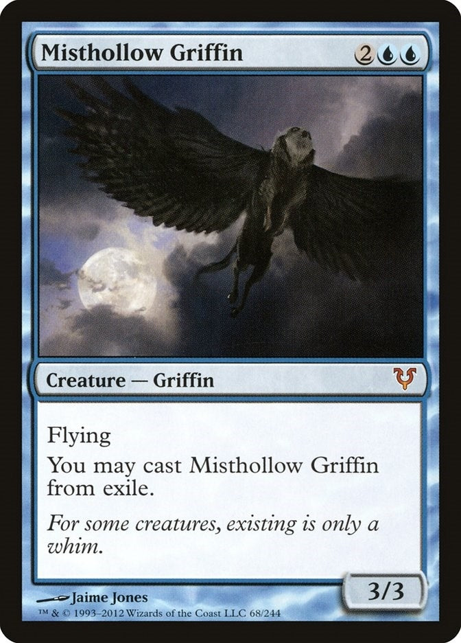 Image for Misthollow Griffin (Avacyn Restored) (68) - Magic: The Gathering