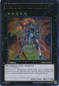 Image for Number 12: Crimson Shadow Armor Ninja (UTR) (Order of Chaos) (ORCS-EN042) - YuGiOh