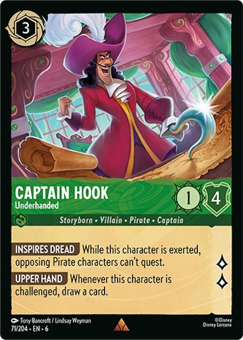 Image for Captain Hook - Underhanded (6) (71)