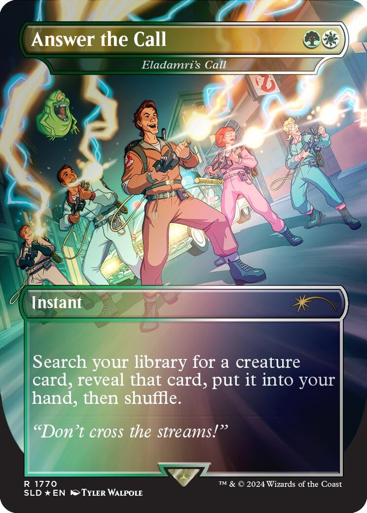 Image for Answer the Call - Eladamri's Call (Rainbow Foil) (Secret Lair Drop Series) (1770) - Magic: The Gathering