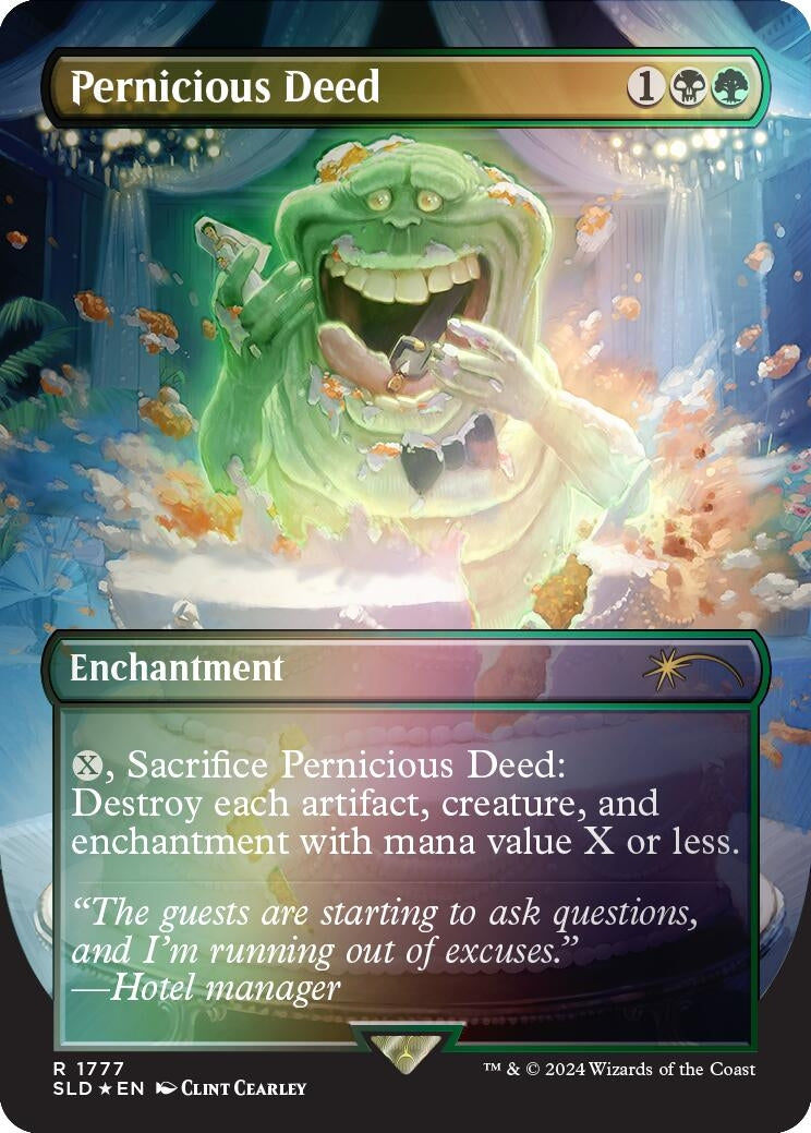 Image for Pernicious Deed (Rainbow Foil) (Secret Lair Drop Series) (1777) - Magic: The Gathering