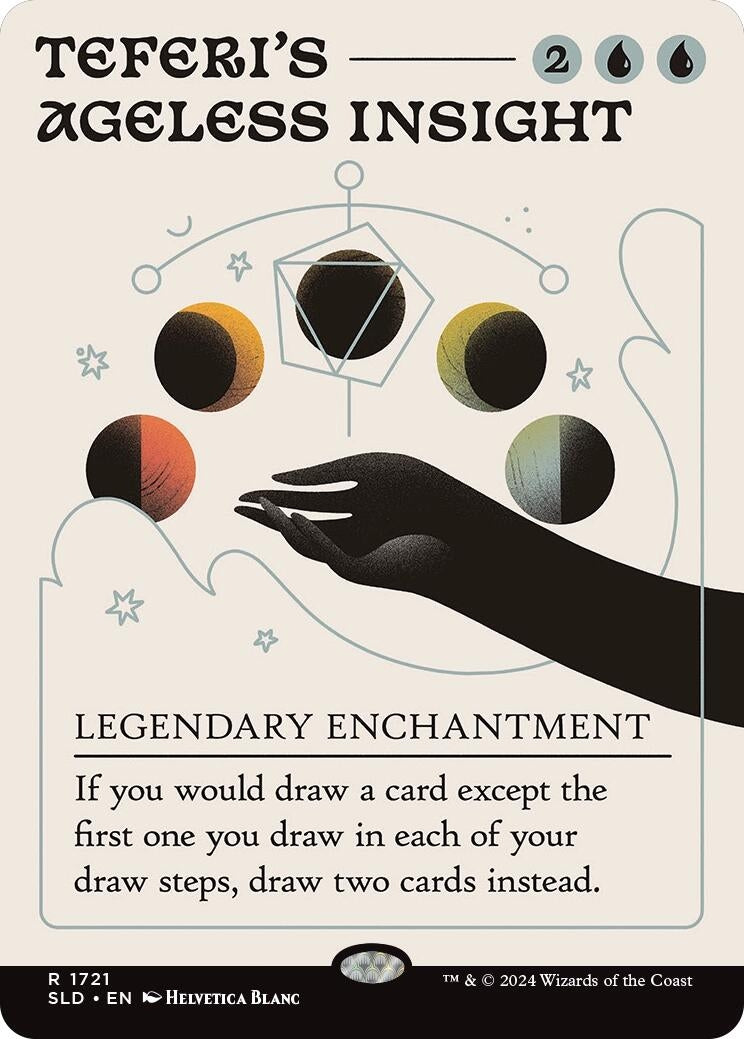 Image for Teferi's Ageless Insight (Secret Lair Drop Series) (1721) - Magic: The Gathering