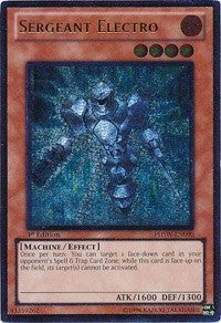 Image for Sergeant Electro (UTR) (Photon Shockwave) (PHSW-EN090) - YuGiOh