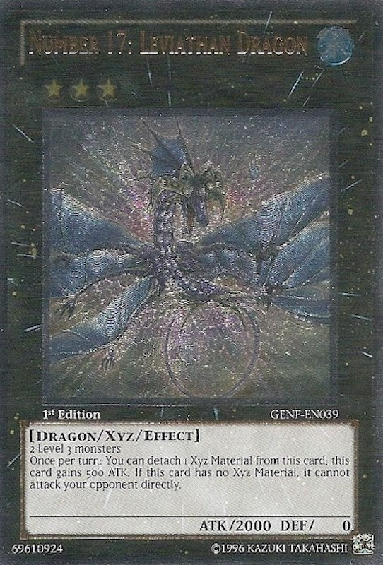 Image for Number 17: Leviathan Dragon (UTR) (Generation Force) (GENF-EN039) - YuGiOh