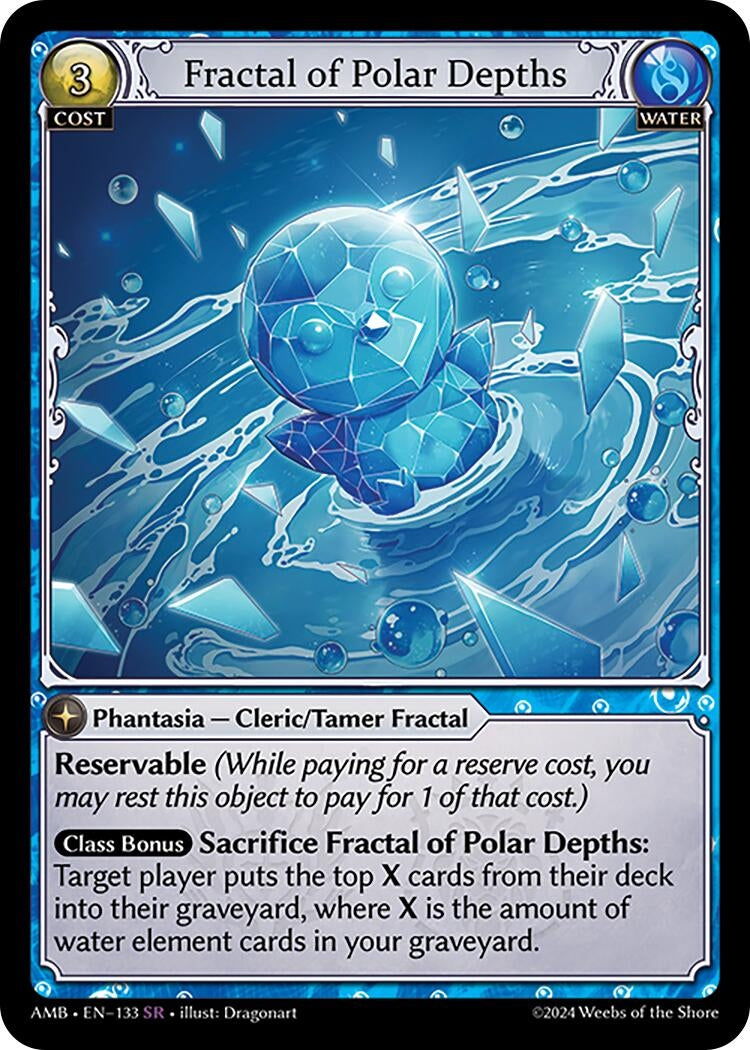 Image for Fractal of Polar Depths (Mortal Ambition) (133) - Grand Archive TCG