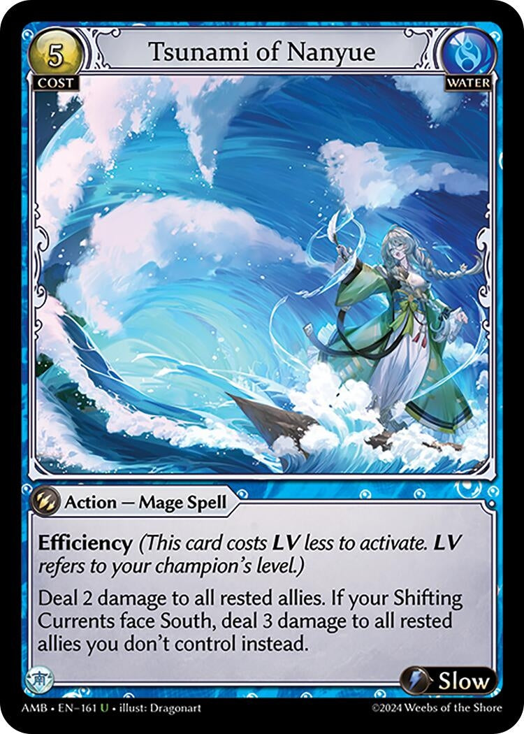 Image for Tsunami of Nanyue (Mortal Ambition) (161) - Grand Archive TCG