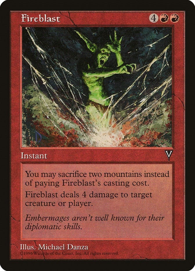 Image for Fireblast (Visions) - Magic: The Gathering