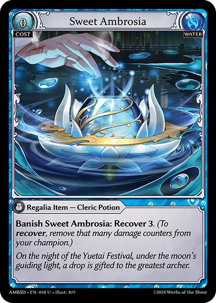 Image for Sweet Ambrosia (Mortal Ambition Starter Decks) (018) - Grand Archive TCG