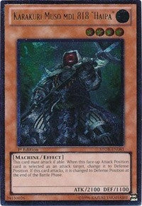 Image for Karakuri Muso mdl 818 "Haipa" (UTR) (Storm of Ragnarok) (STOR-EN083) - YuGiOh