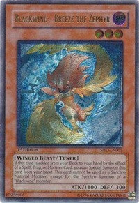 Image for Blackwing - Breeze the Zephyr (UTR) (The Shining Darkness) (TSHD-EN003) - YuGiOh