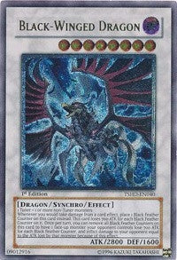 Image for Black-Winged Dragon (UTR) (The Shining Darkness) (TSHD-EN040) - YuGiOh