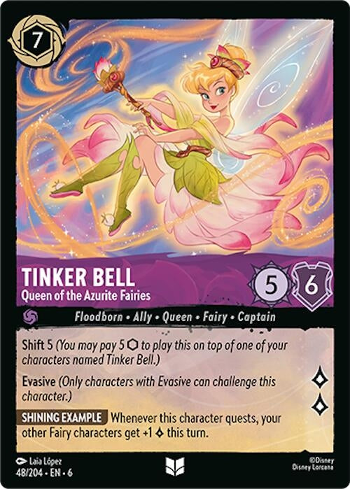 Image for Tinker Bell - Queen of the Azurite Fairies (6) (48)