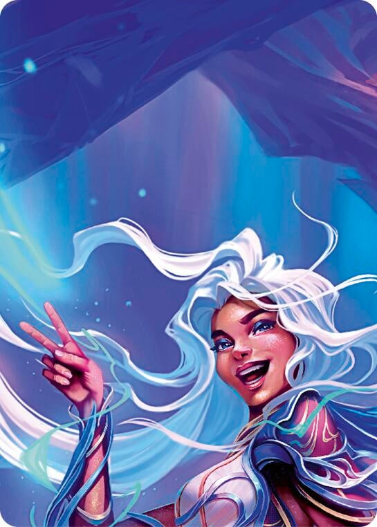 Image for Sanctuary of Aria // Aurora, Shooting Star (Top Center) (Rosetta) (ROSPZL2) - Flesh and Blood TCG