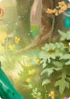 Image for Sanctuary of Aria // Verdance, Thorn of the Rose (Middle right) (Rosetta) (ROSPZL15) - Flesh and Blood TCG