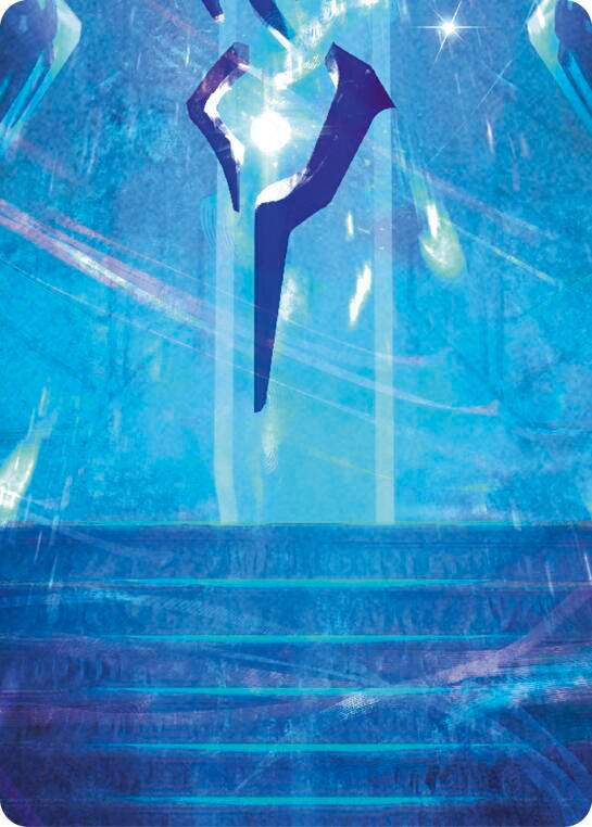 Image for Sanctuary of Aria // Oscilio, Constella Intelligence (Bottom center) (Rosetta) (ROSPZL35) - Flesh and Blood TCG