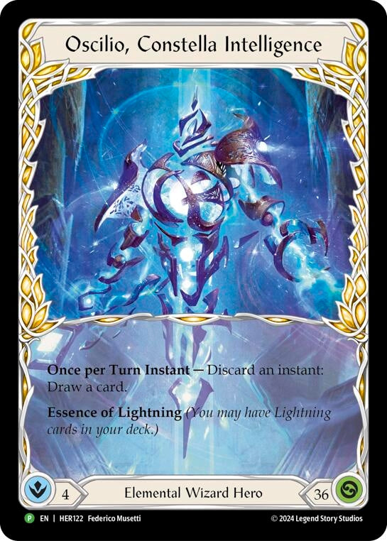 Image for Oscilio, Constella Intelligence - HER122 (Flesh and Blood: Promo Cards) (HER122) - Flesh and Blood TCG