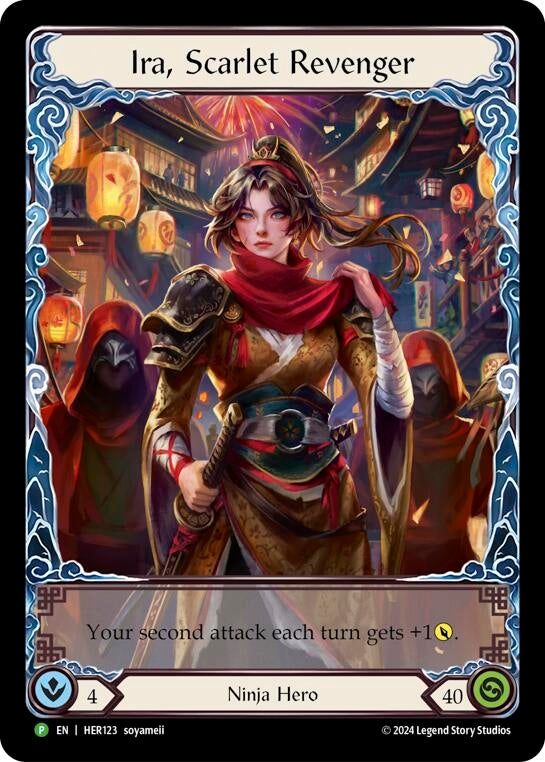 Image for Ira, Scarlet Revenger - HER123 (Flesh and Blood: Promo Cards) (HER123) - Flesh and Blood TCG