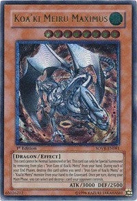 Image for Koa'ki Meiru Maximus (UTR) (Stardust Overdrive) (SOVR-EN081) - YuGiOh