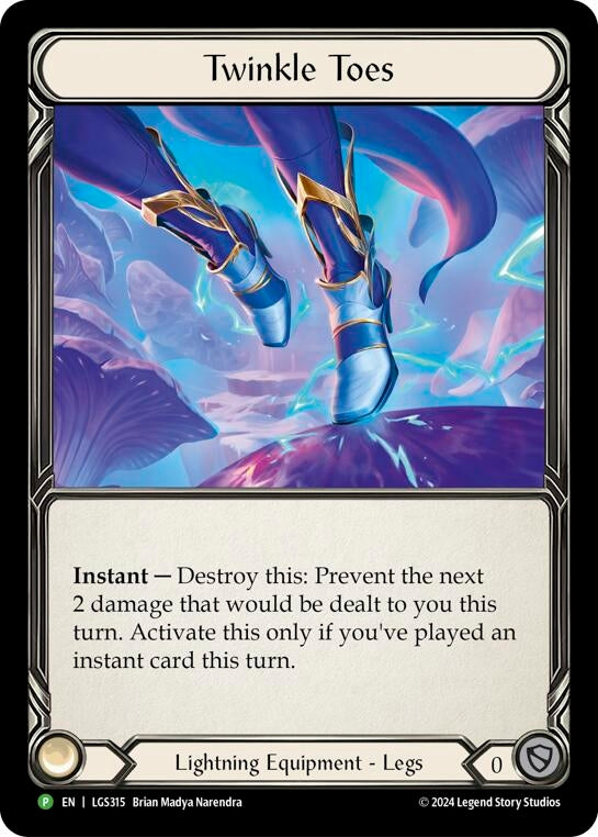 Image for Twinkle Toes - LGS315 (Flesh and Blood: Promo Cards) (LGS315) - Flesh and Blood TCG