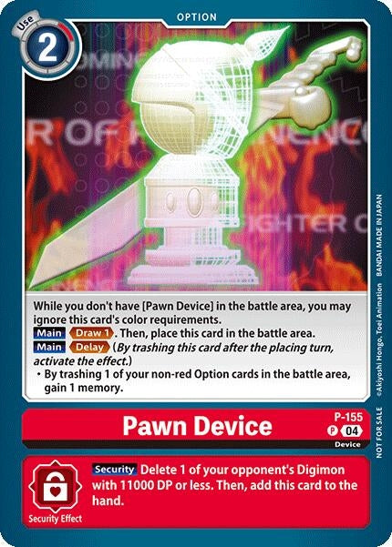 Image for Pawn Device (Store Tournament 2024 Oct. - Dec. Participation Pack) - Digimon Card Game