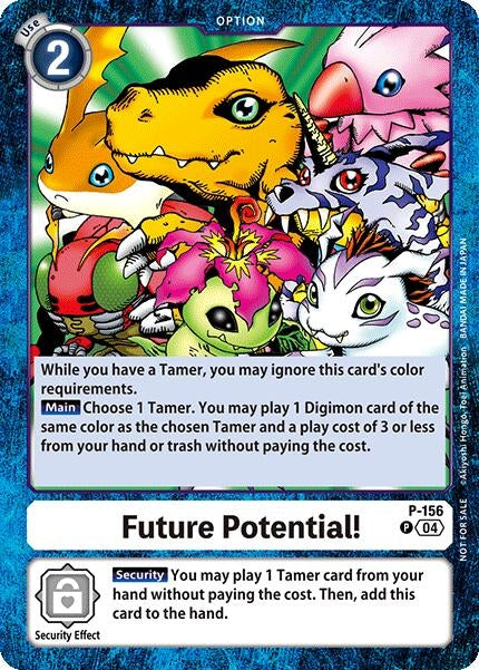 Image for Future Potential! (Store Tournament 2024 Oct. - Dec. Participation Pack) - Digimon Card Game