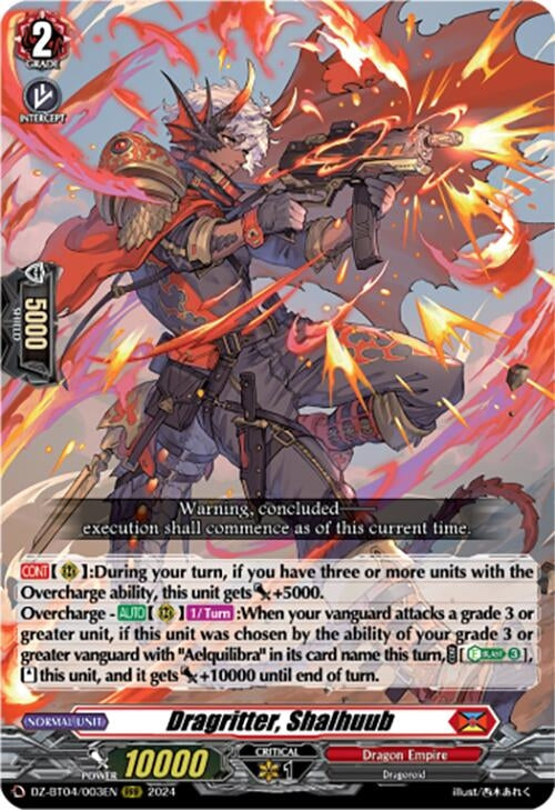 Image for Dragritter, Shalhuub (DZ-BT04: Destined Showdown) (DZ-BT04/003EN) - Cardfight Vanguard