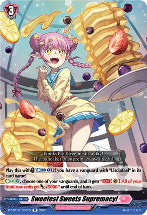 Image for Sweetest Sweets Supremacy! (DZ-BT04: Destined Showdown) (DZ-BT04/066EN) - Cardfight Vanguard