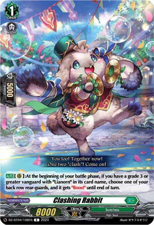 Image for Clashing Rabbit (DZ-BT04: Destined Showdown) (DZ-BT04/106EN) - Cardfight Vanguard