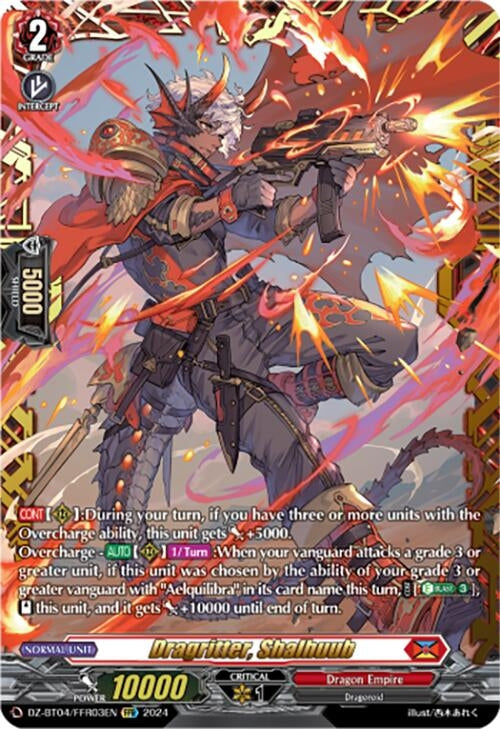 Image for Dragritter, Shalhuub (FFR) (DZ-BT04: Destined Showdown) (DZ-BT04/FFR03EN) - Cardfight Vanguard