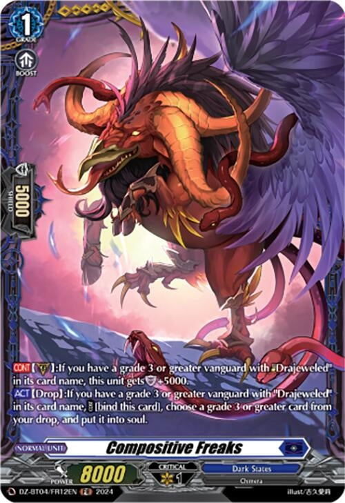 Image for Compositive Freaks (FR) (DZ-BT04: Destined Showdown) (DZ-BT04/FR12EN) - Cardfight Vanguard