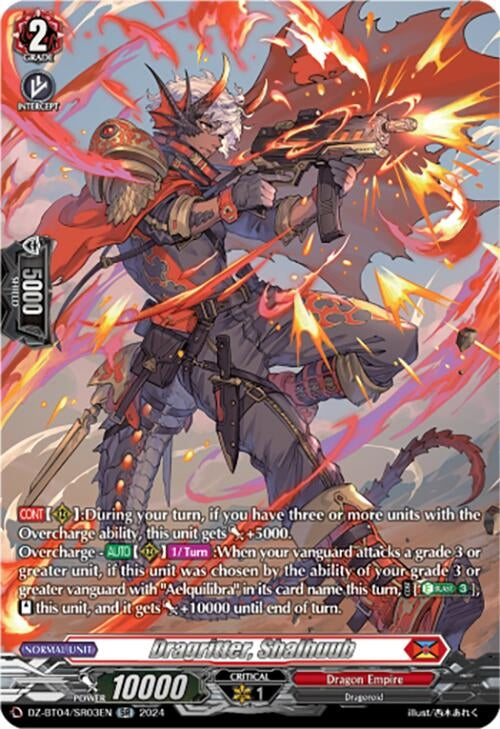 Image for Dragritter, Shalhuub (SR) (DZ-BT04: Destined Showdown) (DZ-BT04/SR03EN) - Cardfight Vanguard