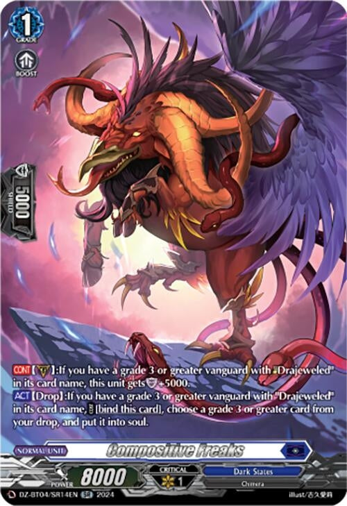 Image for Compositive Freaks (SR) (DZ-BT04: Destined Showdown) (DZ-BT04/SR14EN) - Cardfight Vanguard