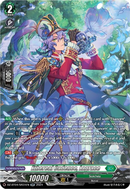 Image for Ethereal Cadence, Lagrace (SR) (DZ-BT04: Destined Showdown) (DZ-BT04/SR31EN) - Cardfight Vanguard