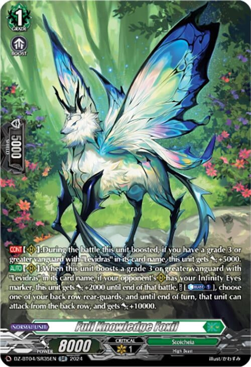 Image for Full Knowledge Foxil (SR) (DZ-BT04: Destined Showdown) (DZ-BT04/SR35EN) - Cardfight Vanguard